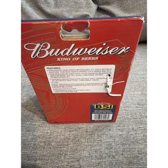 Vintage 2000 Budweiser Whassup! Definition Frosty Mug IN BOX - Picture 4 of 5